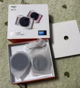 爱国者aigo E9数码相机 米白色 朋友送的 全新一次未用